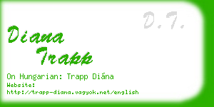 diana trapp business card